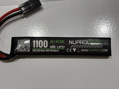 NP POWER 1100MAH 11.1V 20C STICK TYPE 8055 Small Tamiya