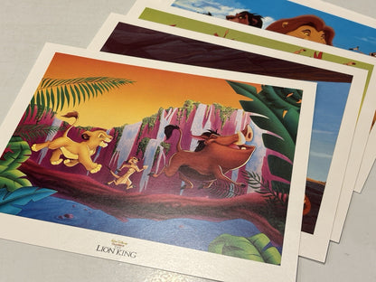 Asda Disney The Lion King Prints x4 Rare Vintage
