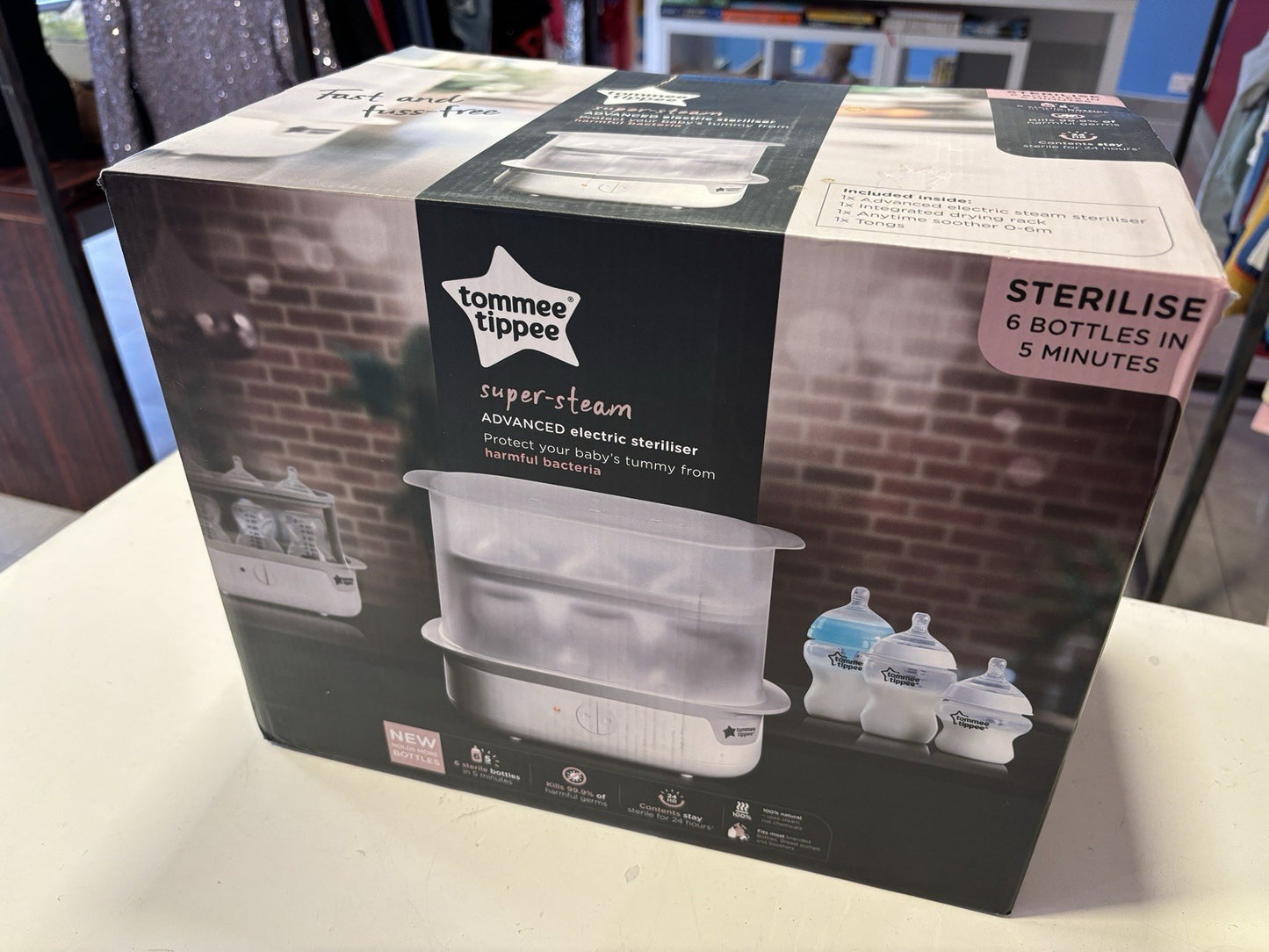 Tommee Tippee Super Steam Advanced Electric Steriliser