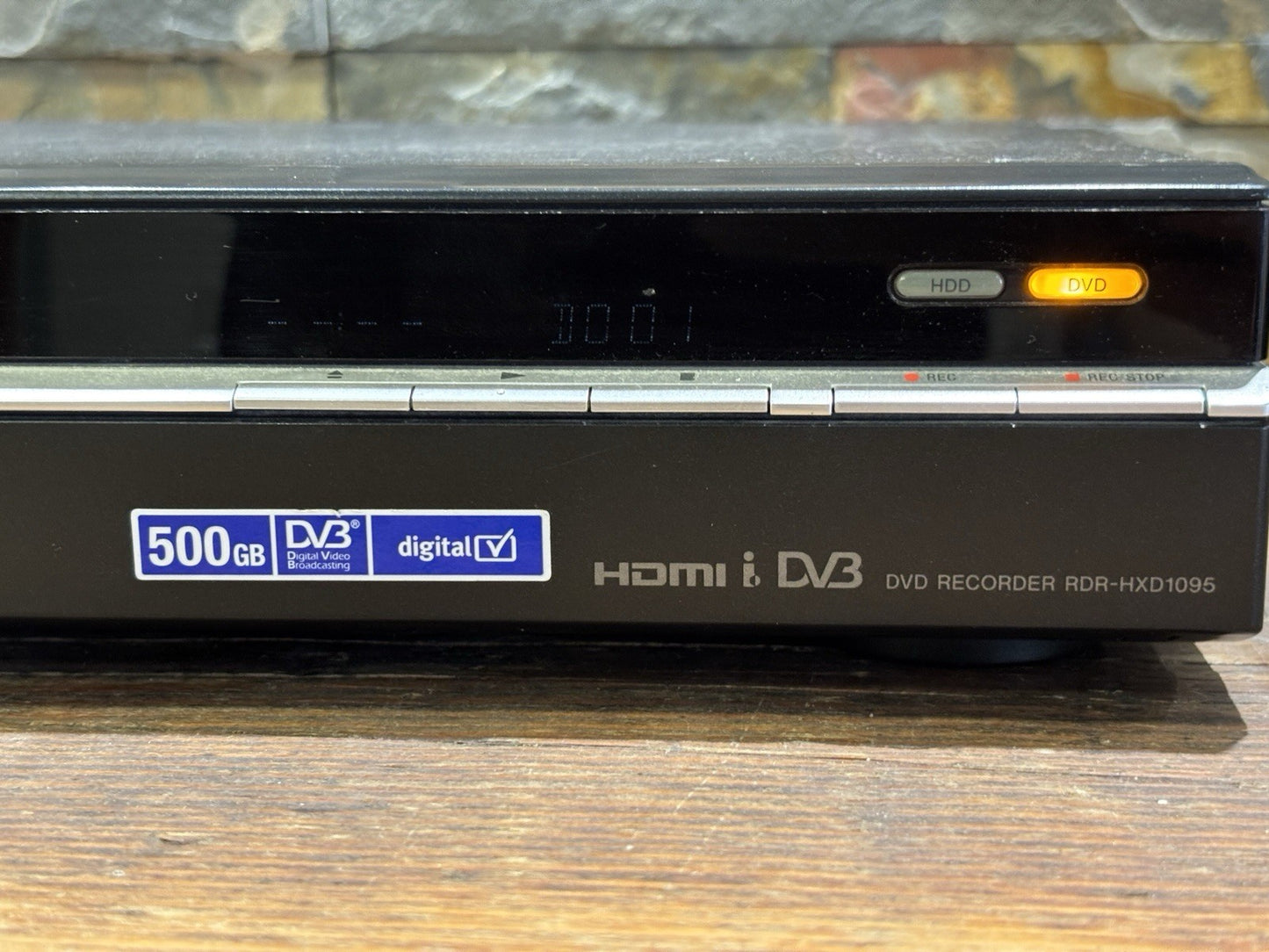 Sony RDR-HXD1095 DVD Recorder 500GB Hard Drive Tested Working Freeview HDMI