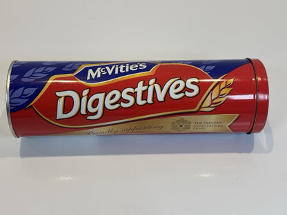 Vintage McVitie's Digestives Biscuit Tin Commemorative Princes Countryside Fund