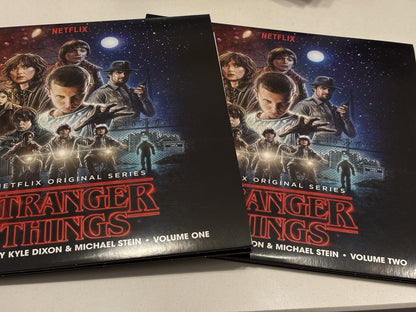 Stranger Things TV OST Score Vinyl LP Invada Season 1 Vol 1 & 2 Colour Splatter