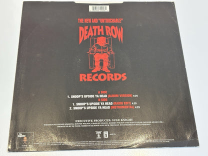 Snoop Doggy Dogg Death Row UK Vinyl Snoops Upside Ya Head