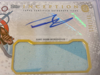 2022 Topps Inception OTE Overtime Elite Relic /149 Bryson Tiller #IARC-BT3 Auto