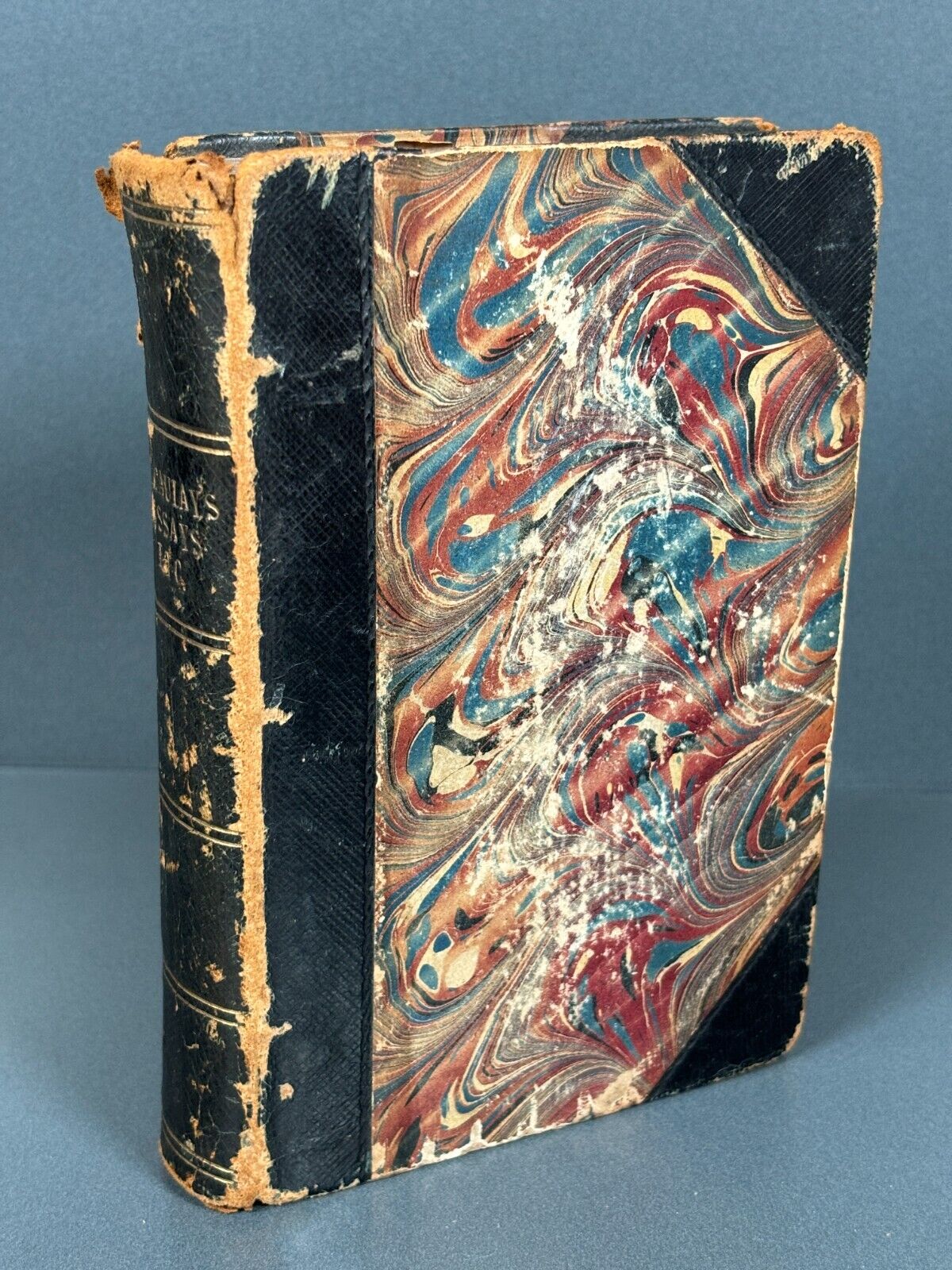 Macauleys Essays Etc. Originally Owned by William Henry Cox Boswell 1874