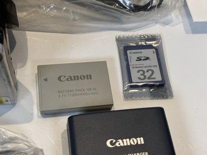 Canon IXUS 870 IS Digital Camera  Image Stabilizer 4x Zoom Great Condition