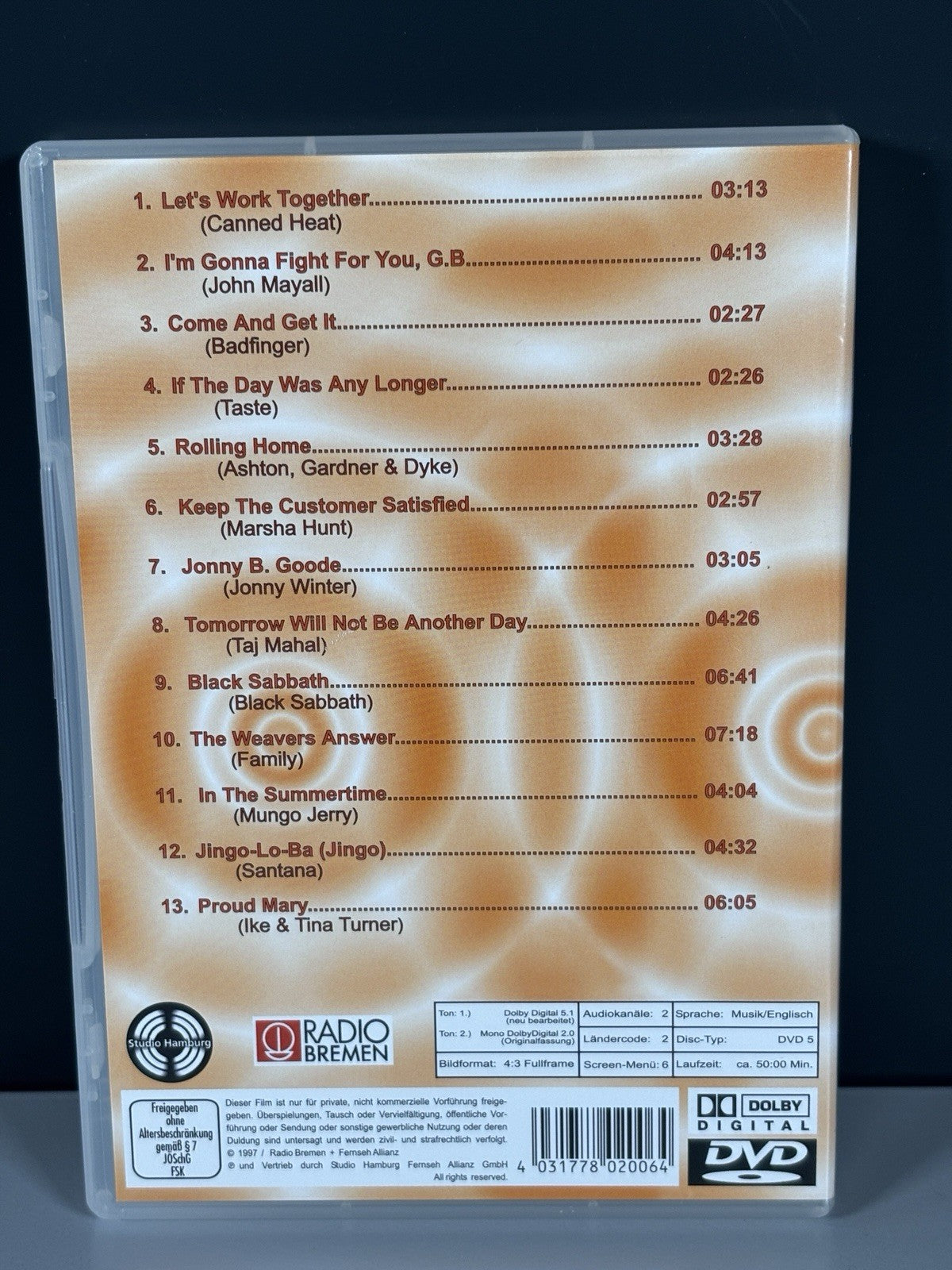 Various - Beat Club-Best of '70 Volume 1 [DVD] [2003] - DVD  Z4VG The Cheap Fast