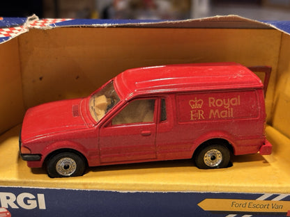 VINTAGE CORGI C496 FORD ESCORT VAN - ROYAL MAIL - BOXED - UNOPENED