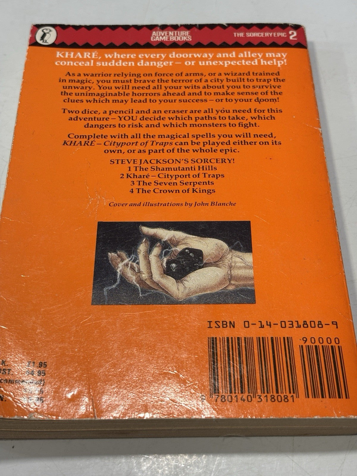 Steve Jackson's Sorcery! Khare: Cityport of Traps by Jackson,Steve Book The