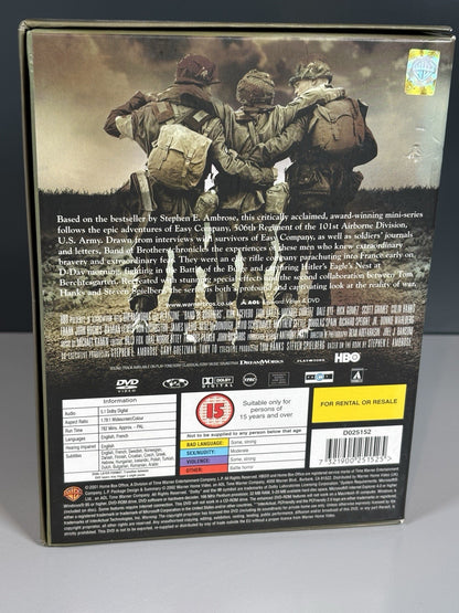 BAND OF BROTHERS Complete Series Commemorative Gift Set X 6 Discs CG P21
