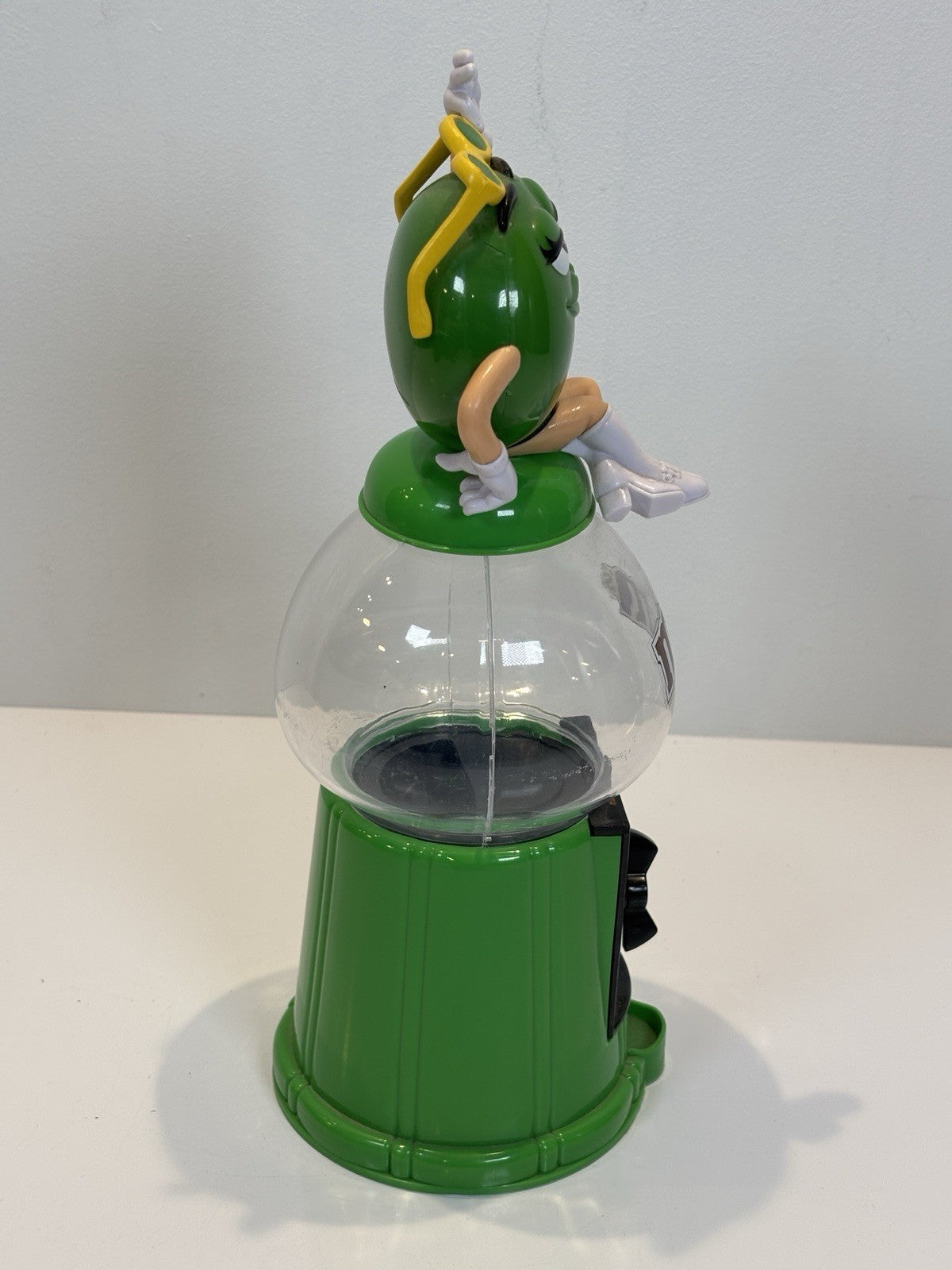 M&Ms 2010 Green Sweet/Candy Dispenser Money Box Sunglasses Working