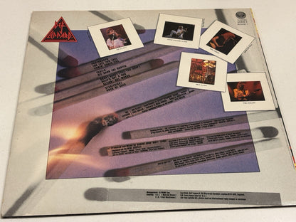 Def Leppard Pyromania LP Vinyl Record 1983 Vertigo Records VERS 2