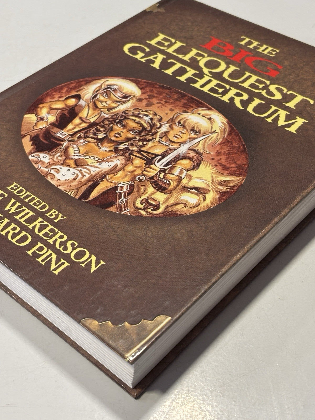 The Big Elfquest Gatherum Hardcover. Father Tree Press 1994, Richard Pini,
