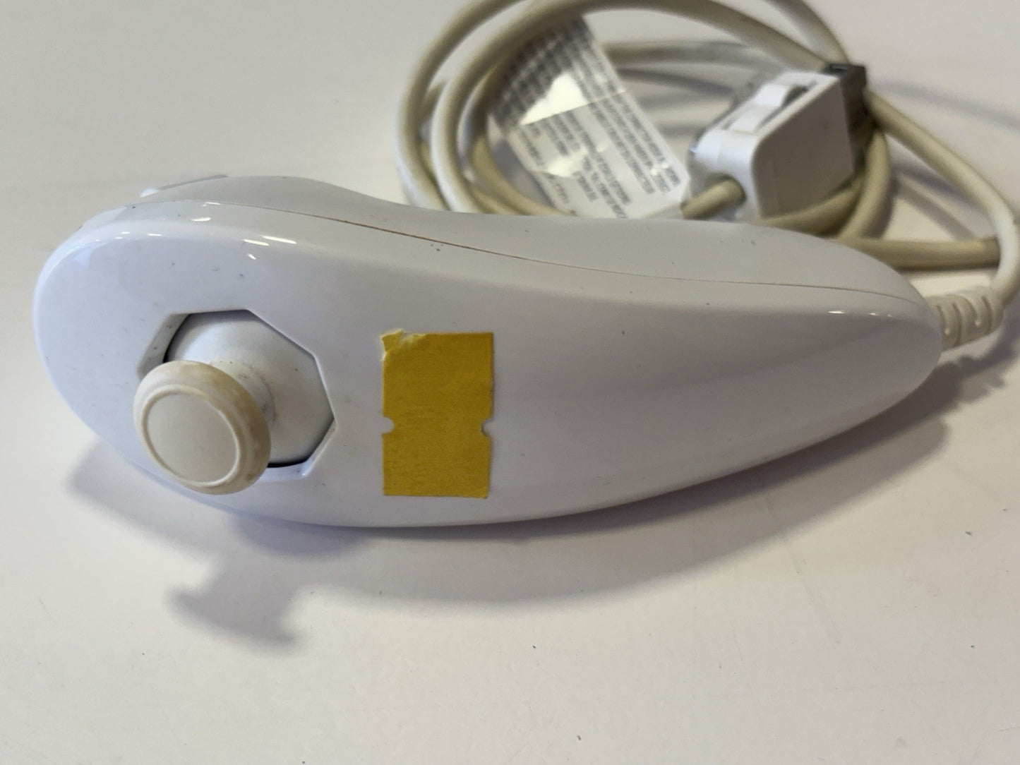 Official Genuine White Nintendo Wii Nun Chuck Controller - Working ~ VGC