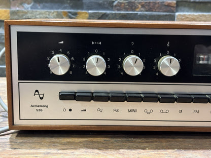 Armstrong 526 Stereo tuner amplifier. Does Not Power On.