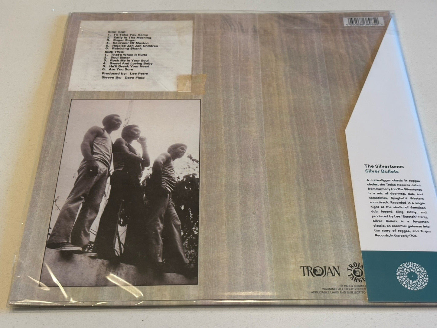 The Silvertones – Silver Bullets, Trojan Records Vanilla Sky Colour Vinyl