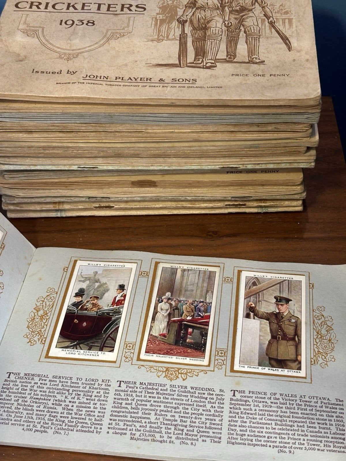 16x Vintage Cigarette Card Complete Albums