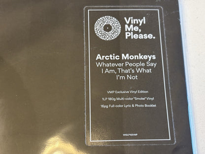 Arctic Monkeys ‎– Whatever People Say I Am... VINYL ME PLEASE *SMOKE VINYL*  NEW