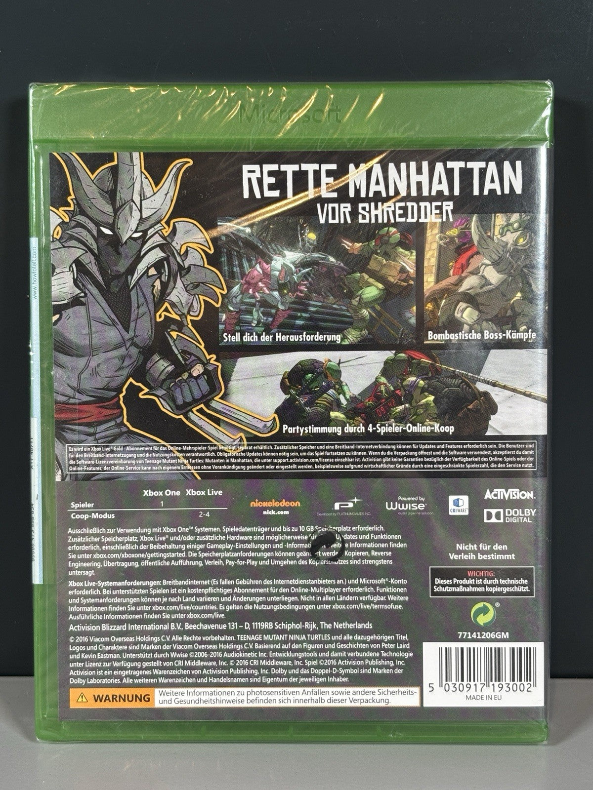 Teenage Mutant Ninja Turtles: Mutants in Manhattan - Xbox One