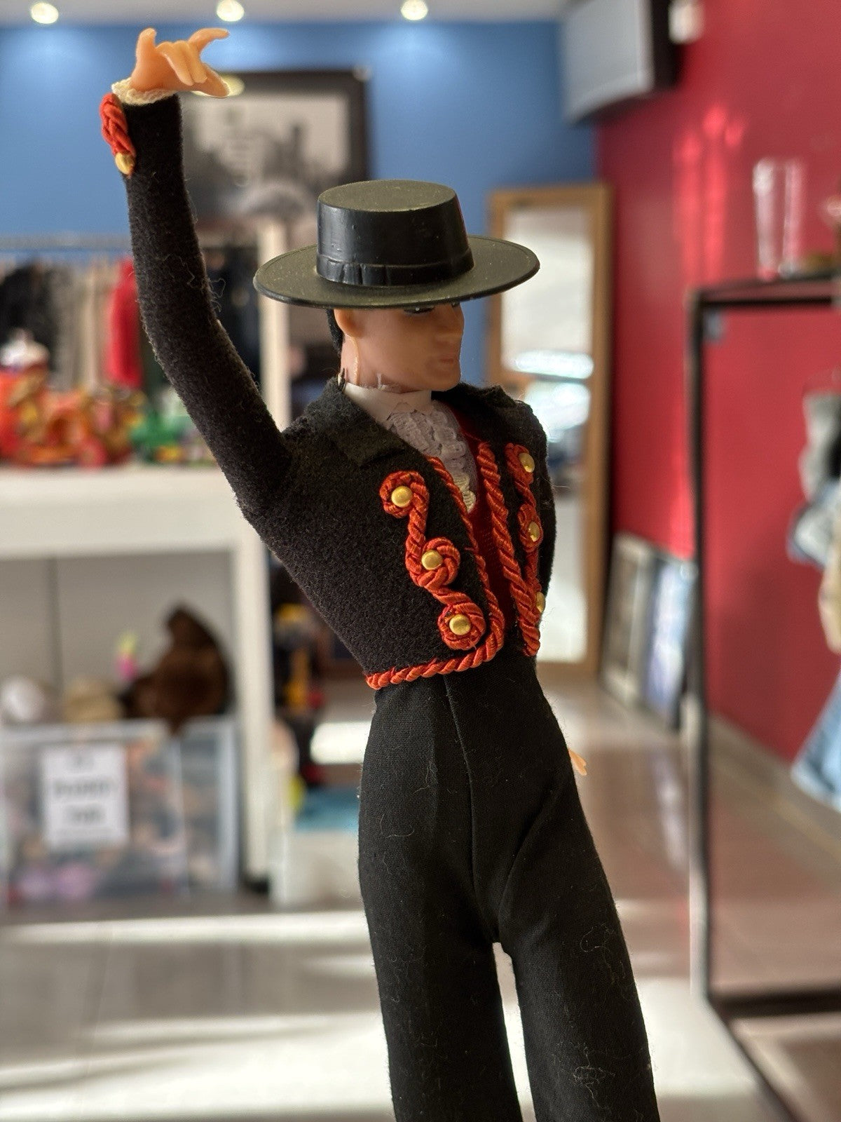 Vintage Flamenco Antonio Aracena Male Dancer Man Doll Spain