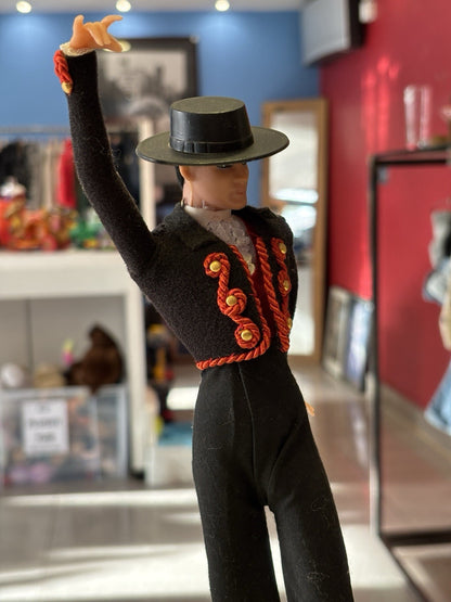 Vintage Flamenco Antonio Aracena Male Dancer Man Doll Spain