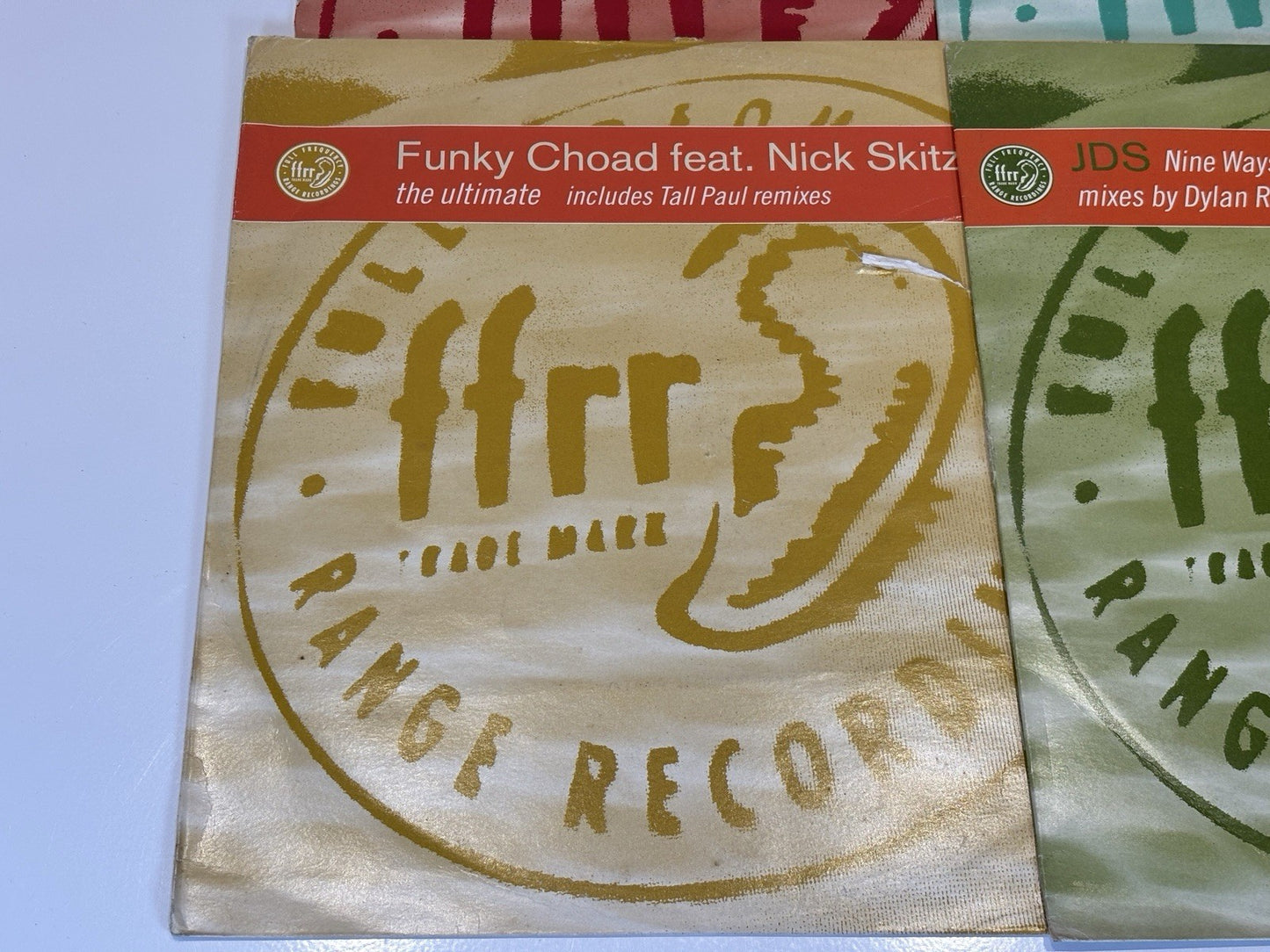4x FFRR Vinyl 12" Singles Trance