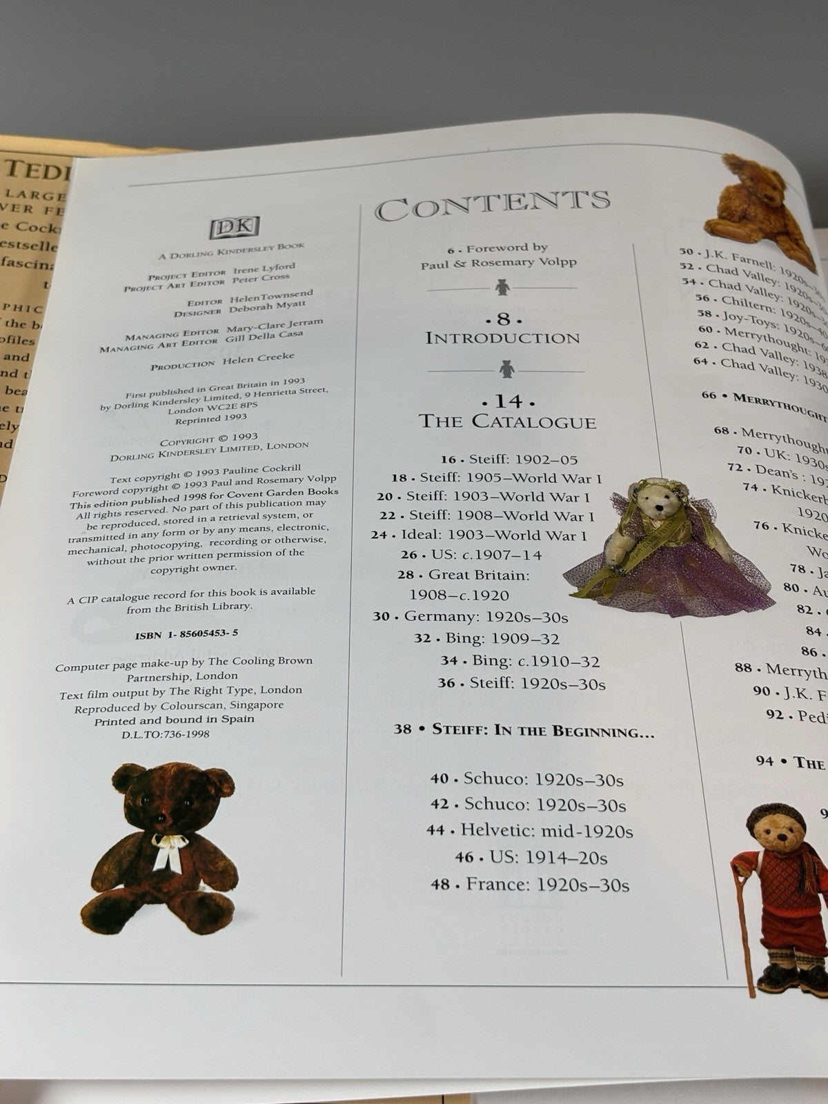 The Teddy Bear Encyclopedia, Cockrill, Pauline