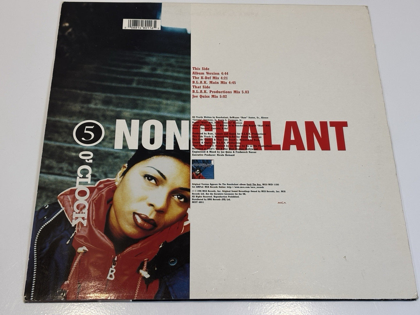 Nonchalant - 5 O'Clock, 12", (Vinyl)