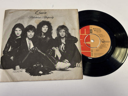 Queen Bohemian Rhapsody 1975 UK 1st Press 7" Vinyl Single Record EMI 2375