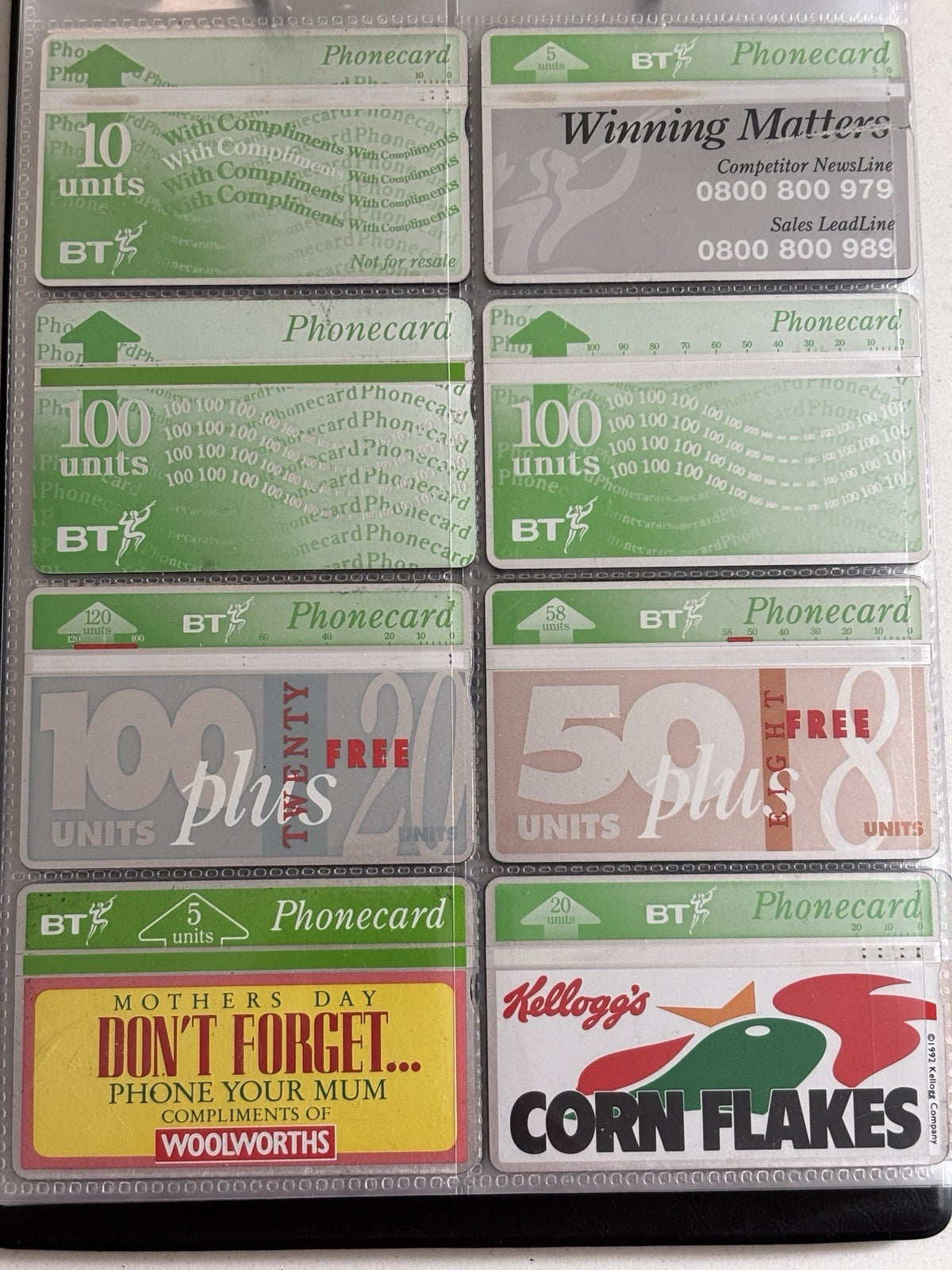 VINTAGE PHONE CARD BUNDLE x 79