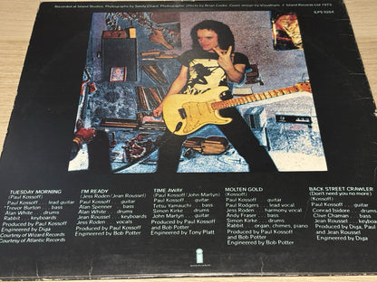 Paul Kossoff Back Street Crawler Vinyl LP