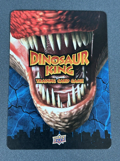DKTA 052/100  FIERY RAGE  Dinosaur King Rare Foil Move Trading Card