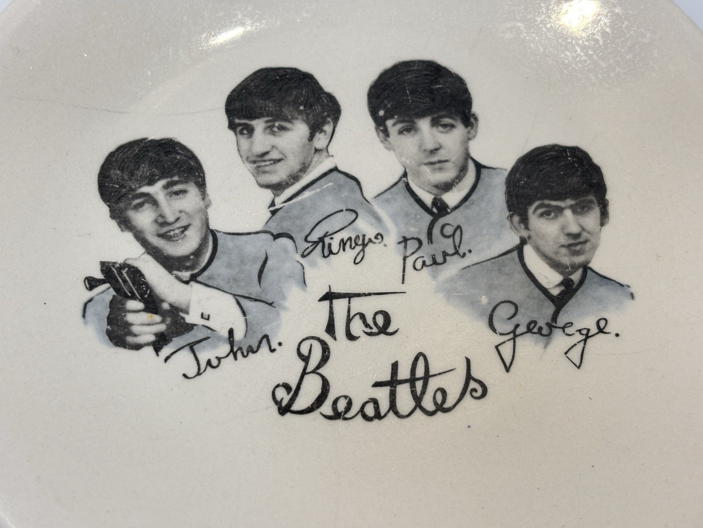 Vintage 1960’s Beatles Plate