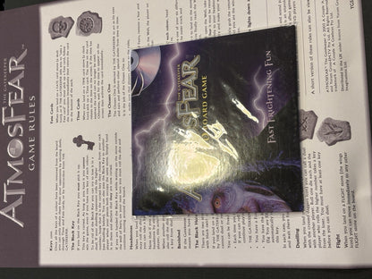 AtmosFear: The Gatekeeper DVD Board Game New Open Box Sealed Components