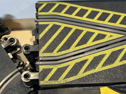 Vintage Scalextric Track 23x  Pieces including hazard track parts