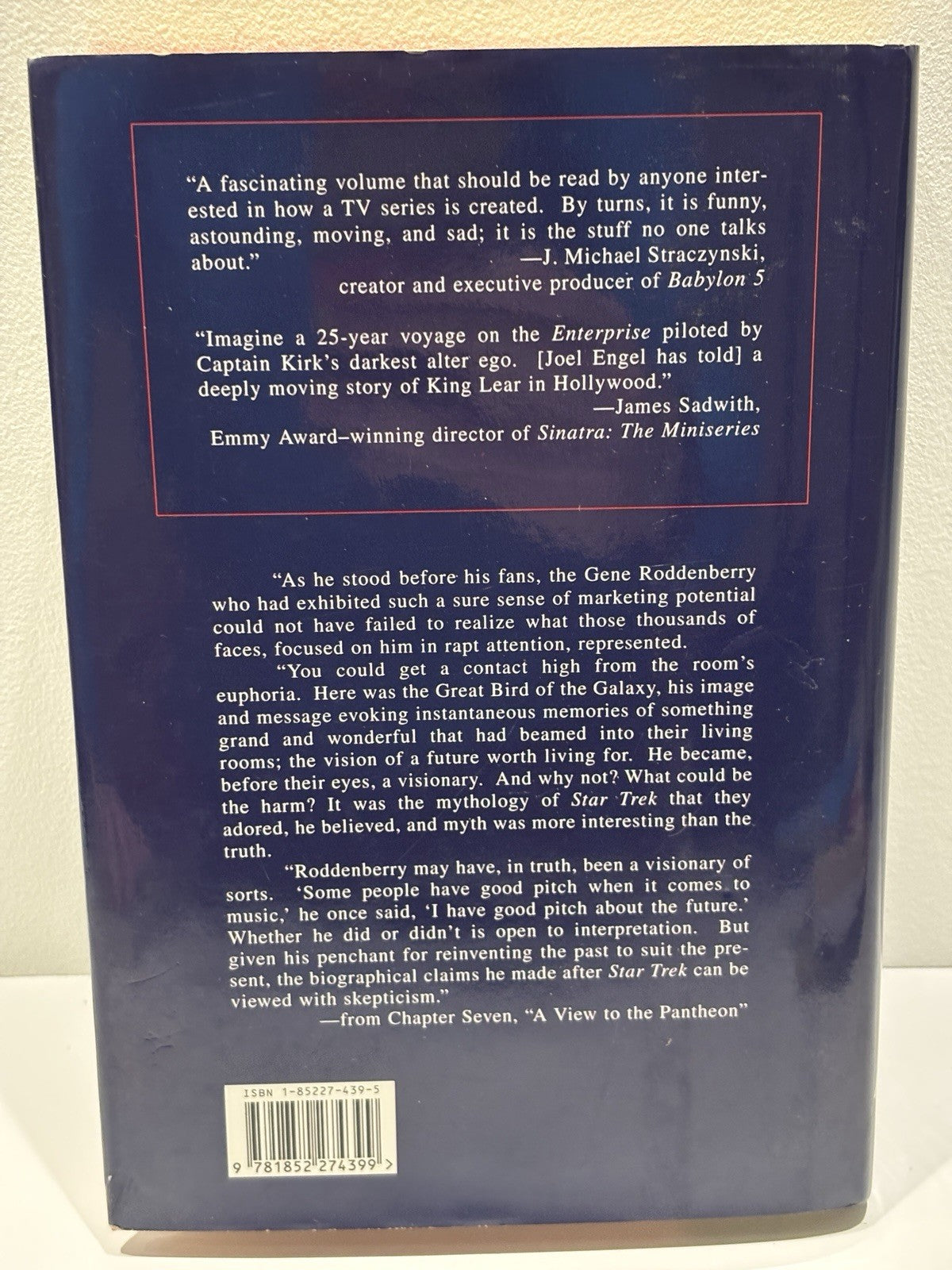 Gene Roddenberry: The Myth and the Man Behind Star Trek Joel Engel Hardback