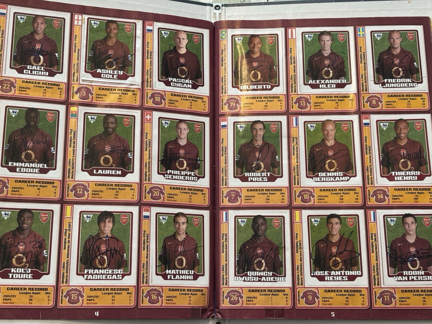 Merlin FA Premier League 06 Hardback Binder COMPLETE Rare Complete Certificate