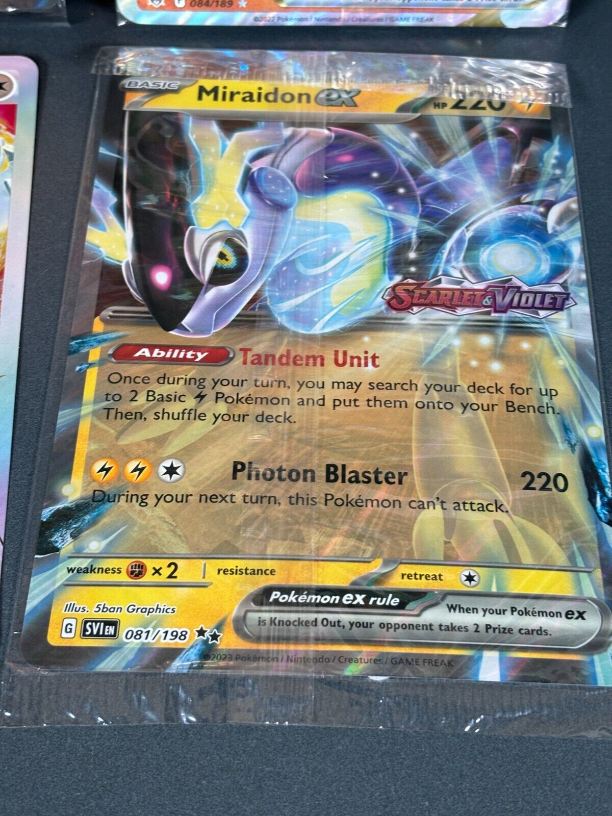 Pokémon Oversized Bundle 4x Jumbo cards Koraidon Miraidon Lugia Decidueye