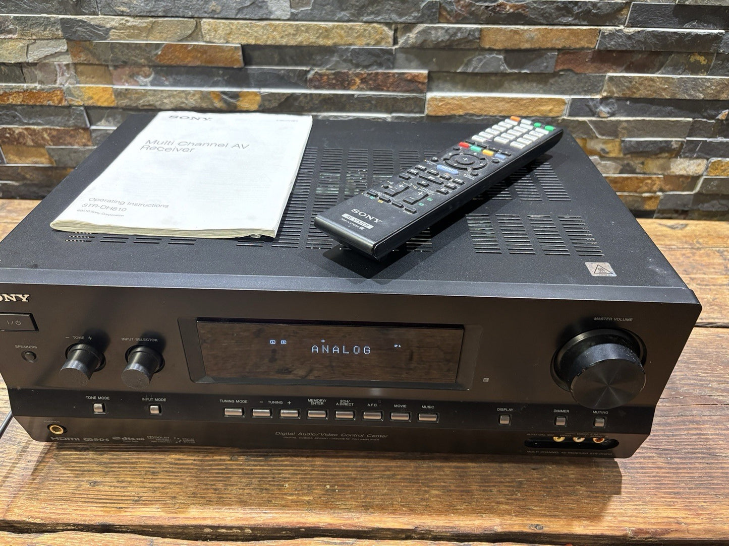 Sony STR-DH810 Multi Channel AV Receiver 7.1 Amplifier Tested Working