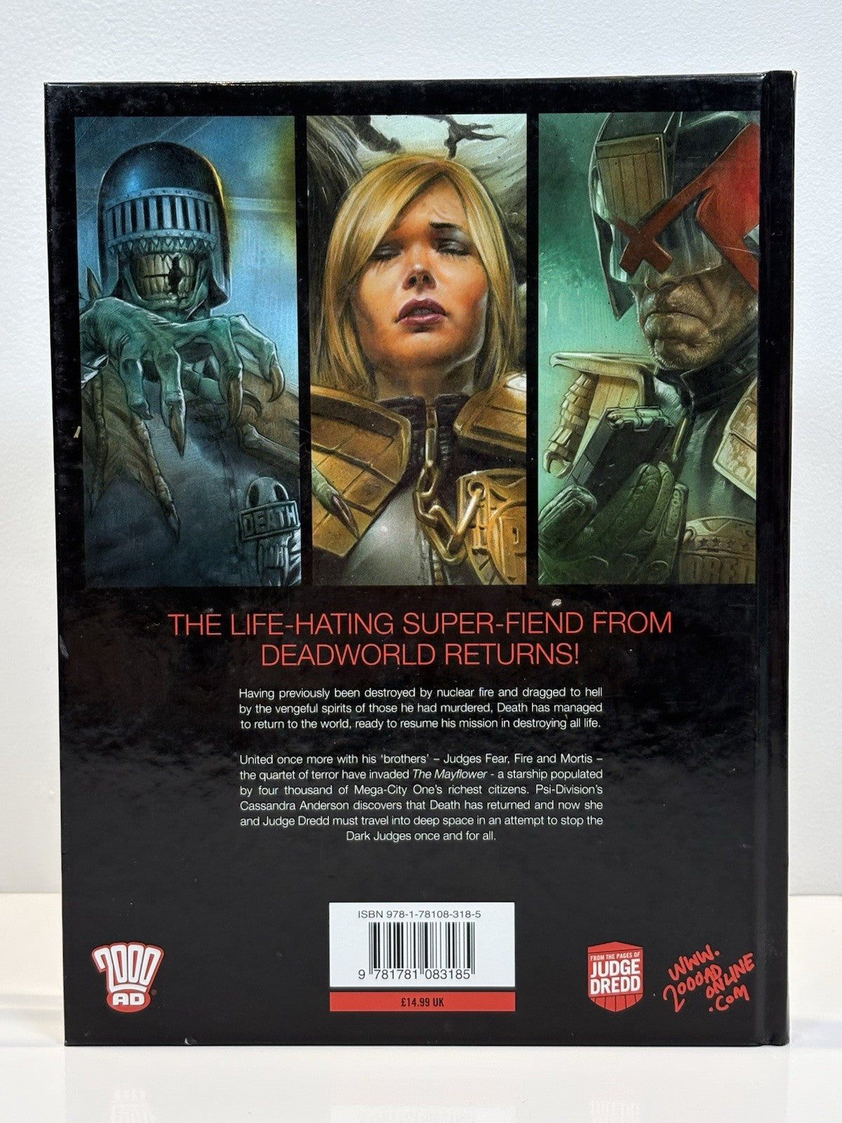 Judge Dredd: Dark Justice, Hardcover, First Print, 2000ad, The Dark Judges