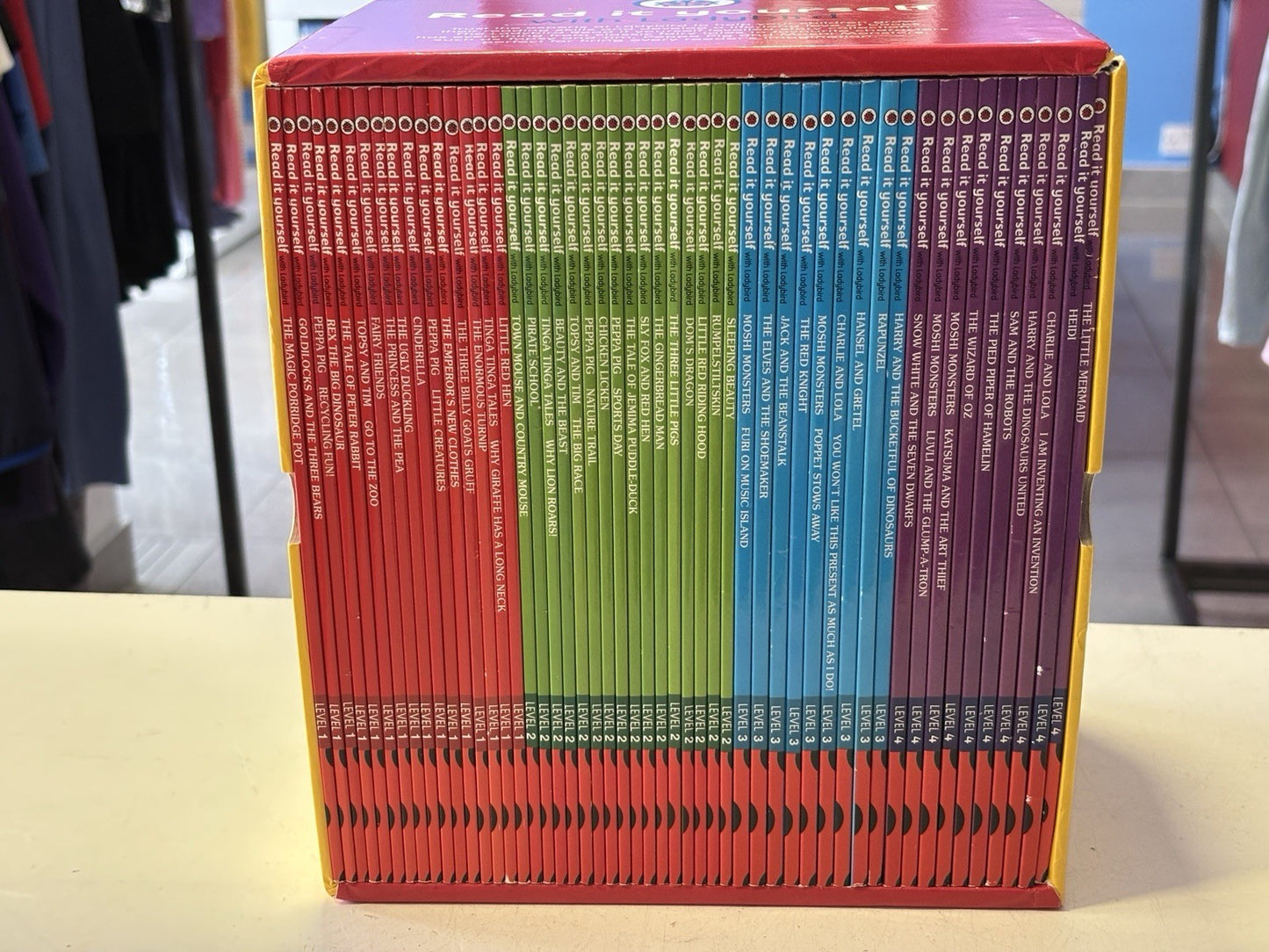 Read It Yourself With Ladybird (Level 1-4) Complete 50 Books Age 5-7 RRP £217.50