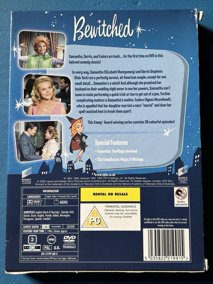 Bewitched: The Complete First Season [Color] 4DVD set