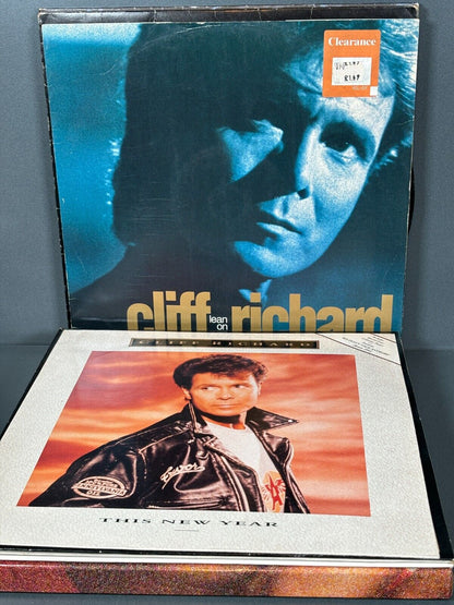 Bundle 8x Cliff Richard Vinyls (including 2x Double, 1x 8 LP Box)