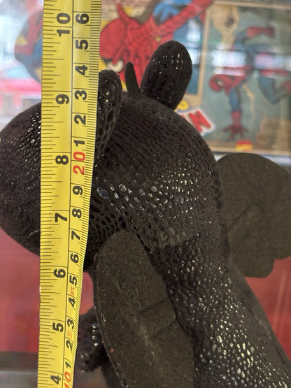 How To Train Your Dragon Night Fury Toothless Black Plush Soft Toy 24cm High