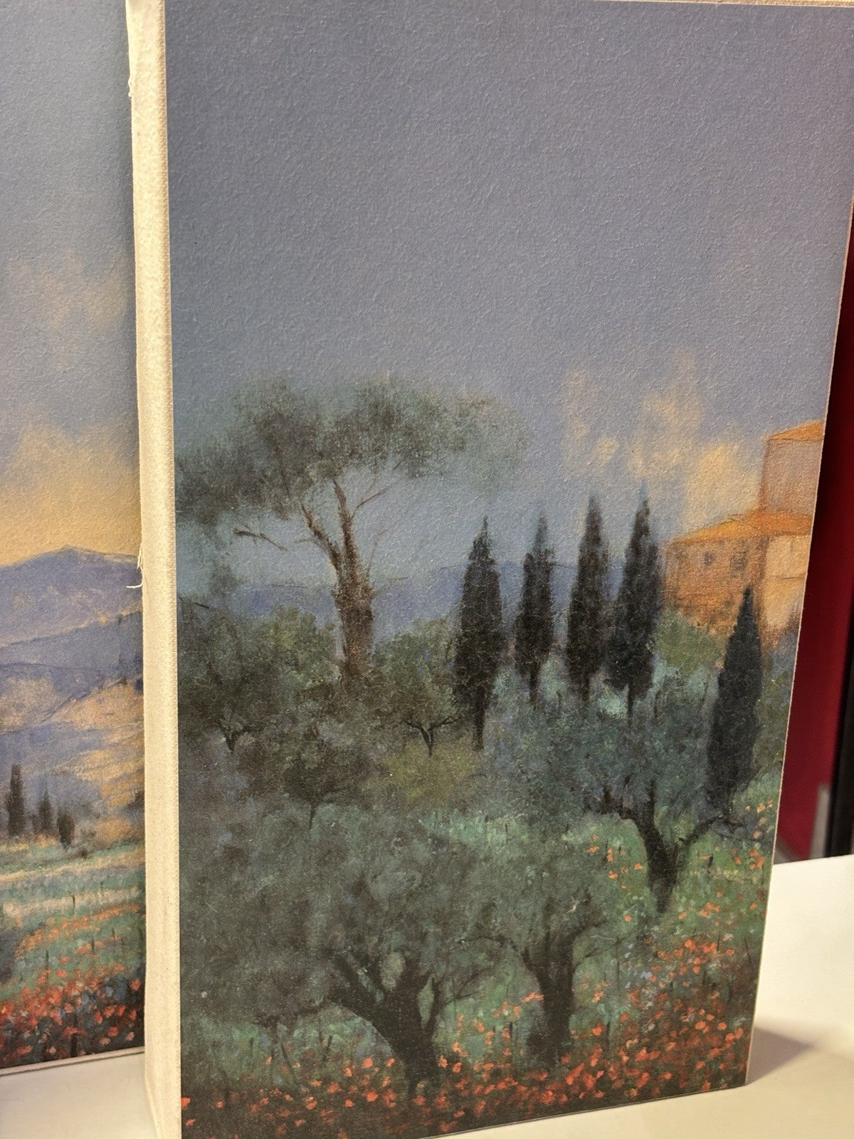 J Pernath Canvas 3x Block Prints 46cm Tall