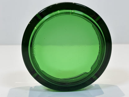 Beck's Beer Green Glass Ash Tray Ashtray Man Cave Novelty Gift VGC RARE