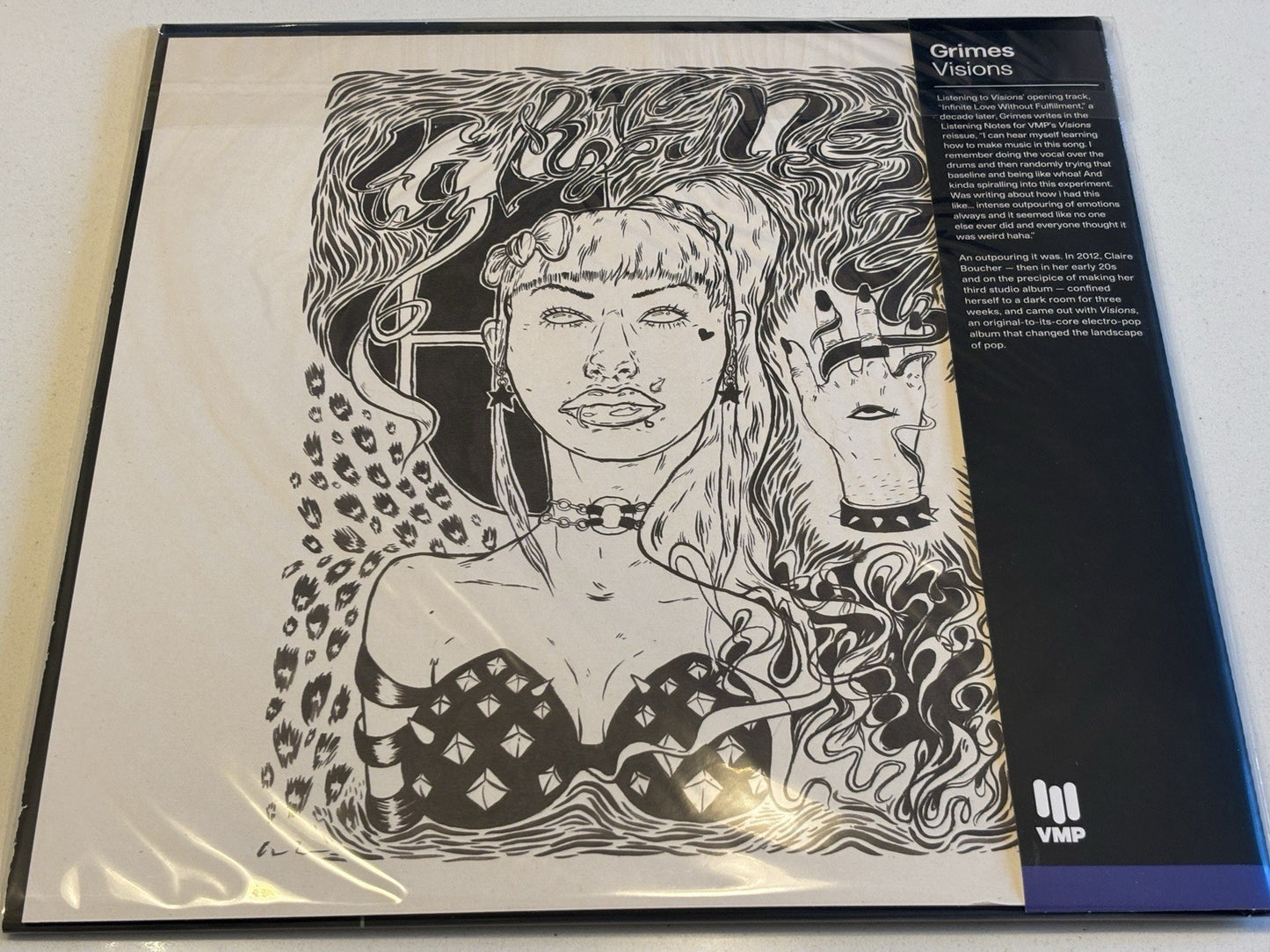 Grimes - Visions Magenta Green Galaxy Vinyl LP NEW
