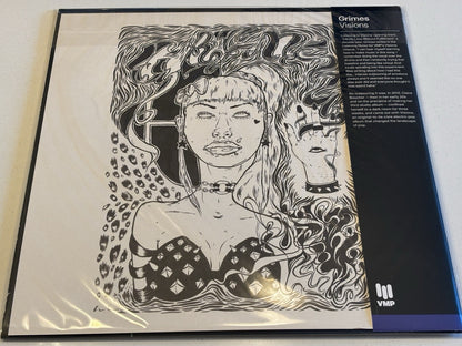 Grimes - Visions Magenta Green Galaxy Vinyl LP NEW