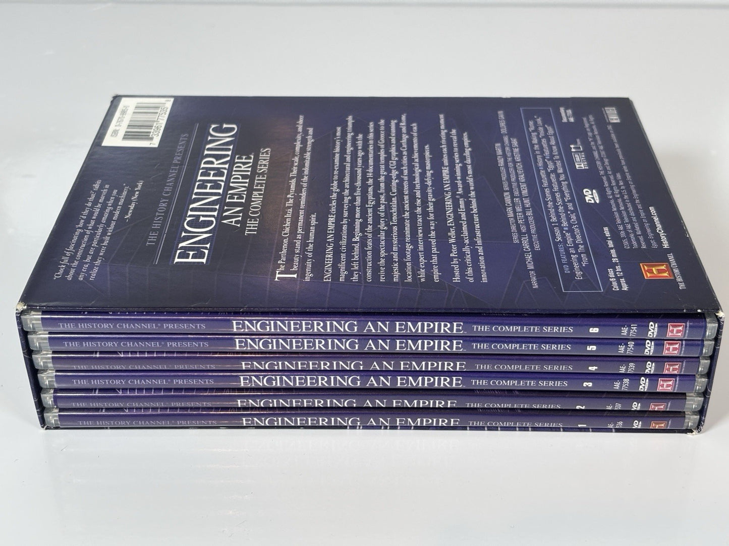 Engineering an Empire: The Complete Series (6-Disc Collector's Ed... - DVD  7AVG