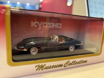 1/43  KYOSHO JAGUAR E-TYPE Coupe (Blue)   #03062B 1 Of 4,200